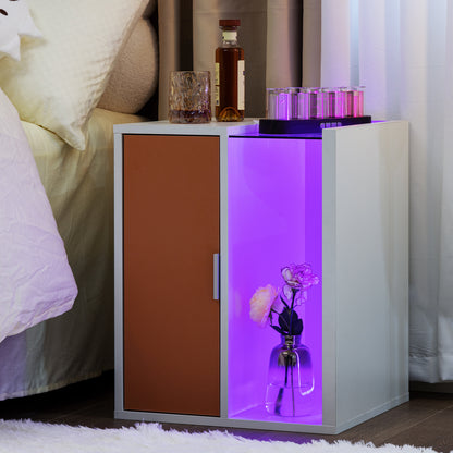 Calio LED Nightstand - Red