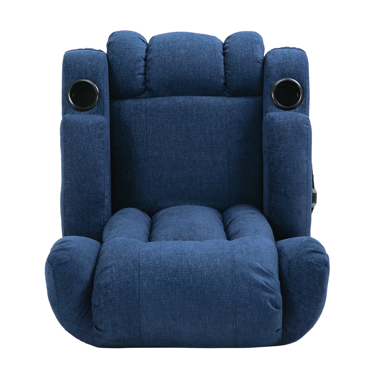 Lola Massage Recliner Chair - Navy Blue