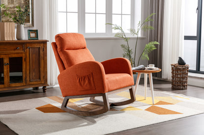 Frazer Rocking Chair - Orange