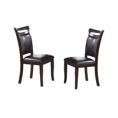 Marcos Dining Chair (Set of 2) - Dark Brown