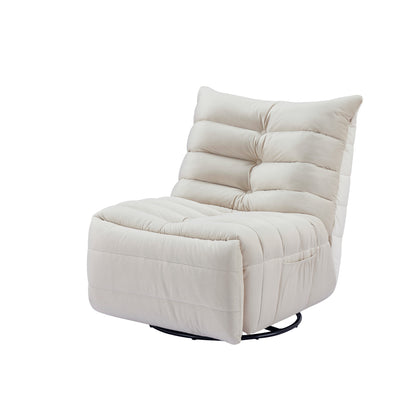 Seraphina  Rotatable Recliner Chair - Beige