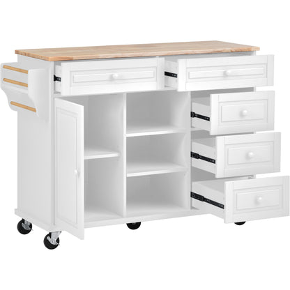 Pantry Mate Kitchen Cart - White