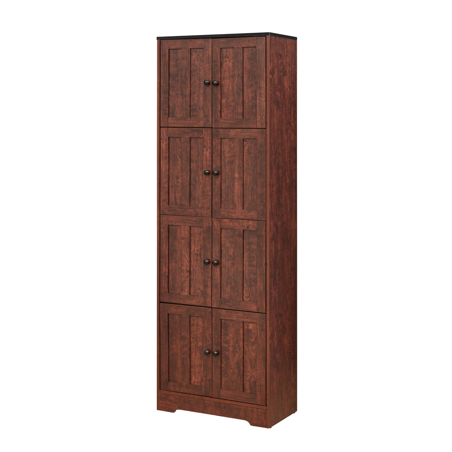 Moore Tall Storage Cabinet - Walnut