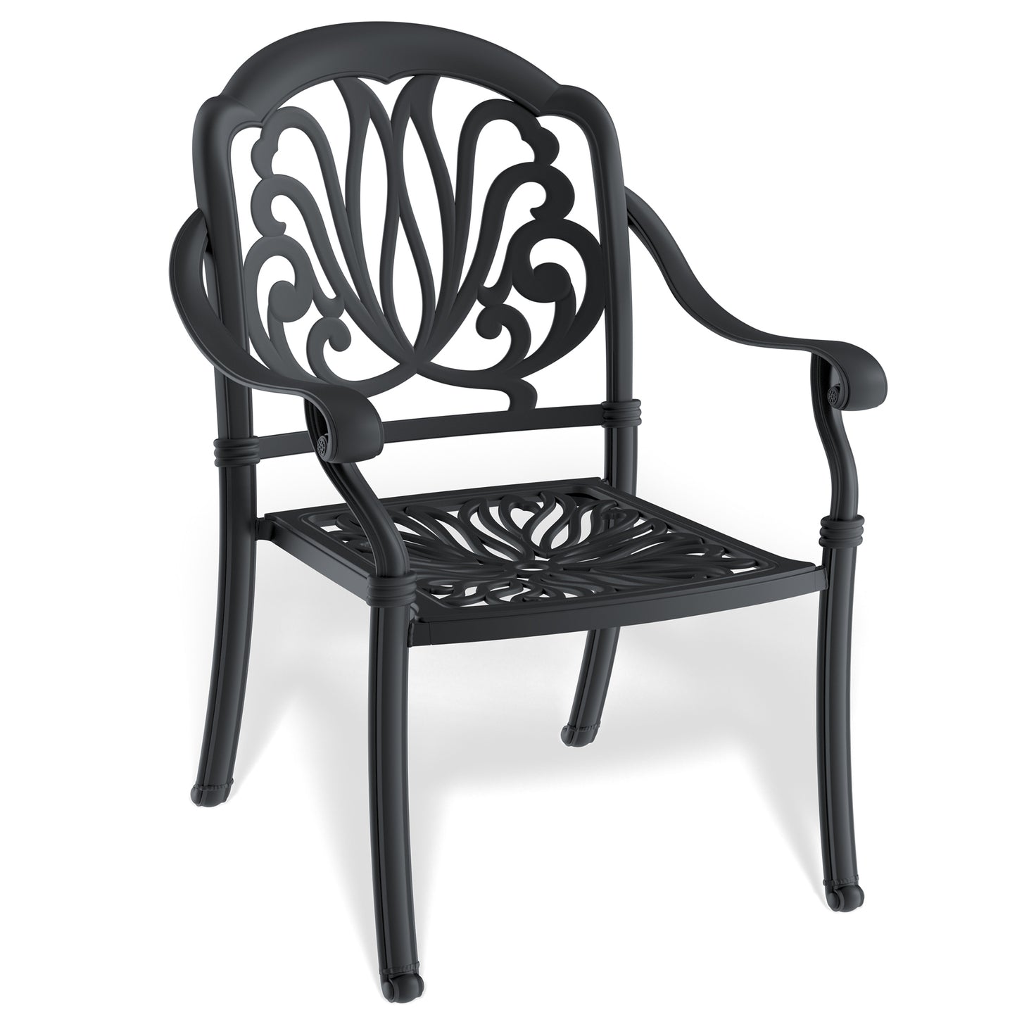 Viona 5 Pc Set Of Cast Aluminum Patio Furniture