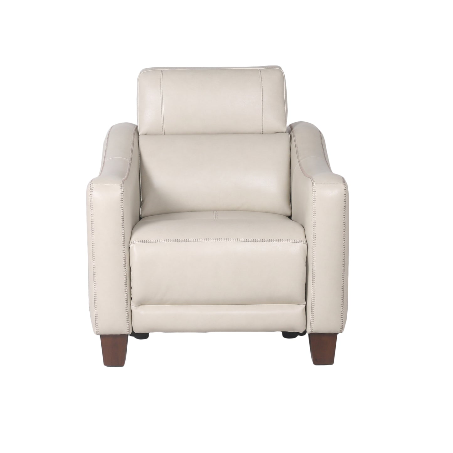 Nash Dual-Power Recliner - Ivory