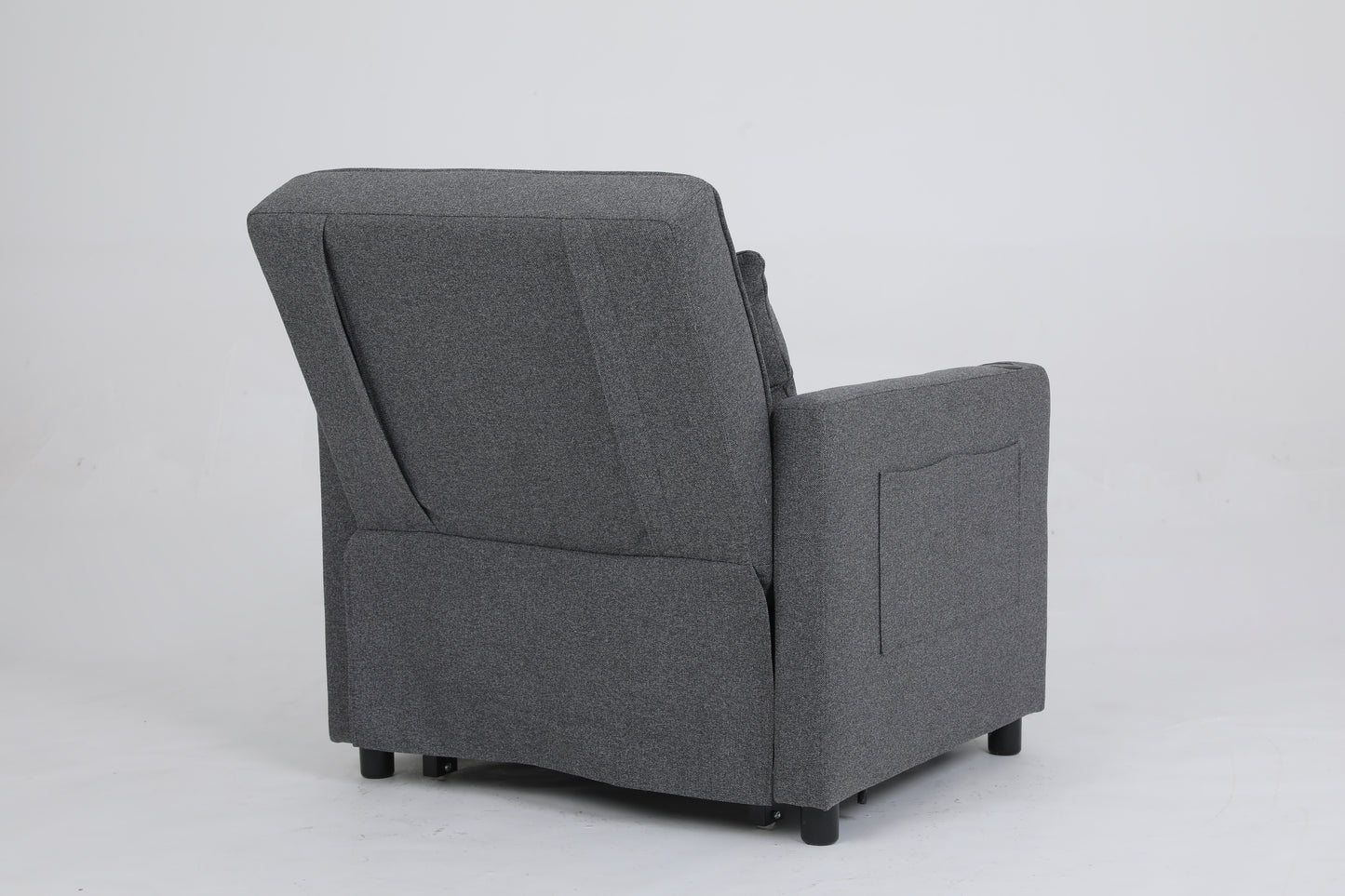 Sleeper Chair 3-in-1 Convertible - Gray