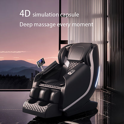 Macias Massage Chair Zero Gravity Full Body - Black