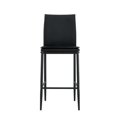 Zen Bar Stool  - Black Set of 2