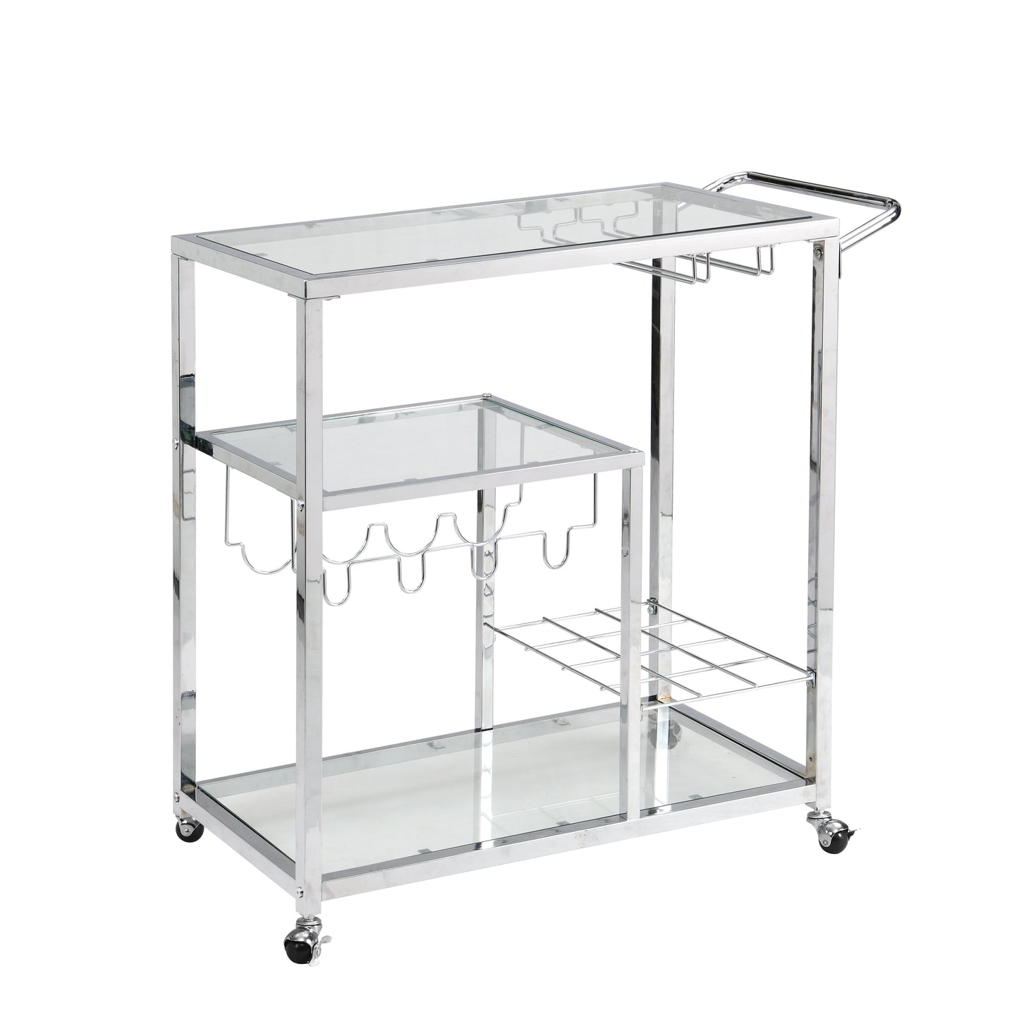 Vinovelo Serving Cart Silver