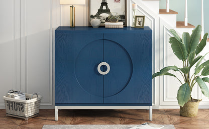 Gato Accent Storage Cabinet - Navy