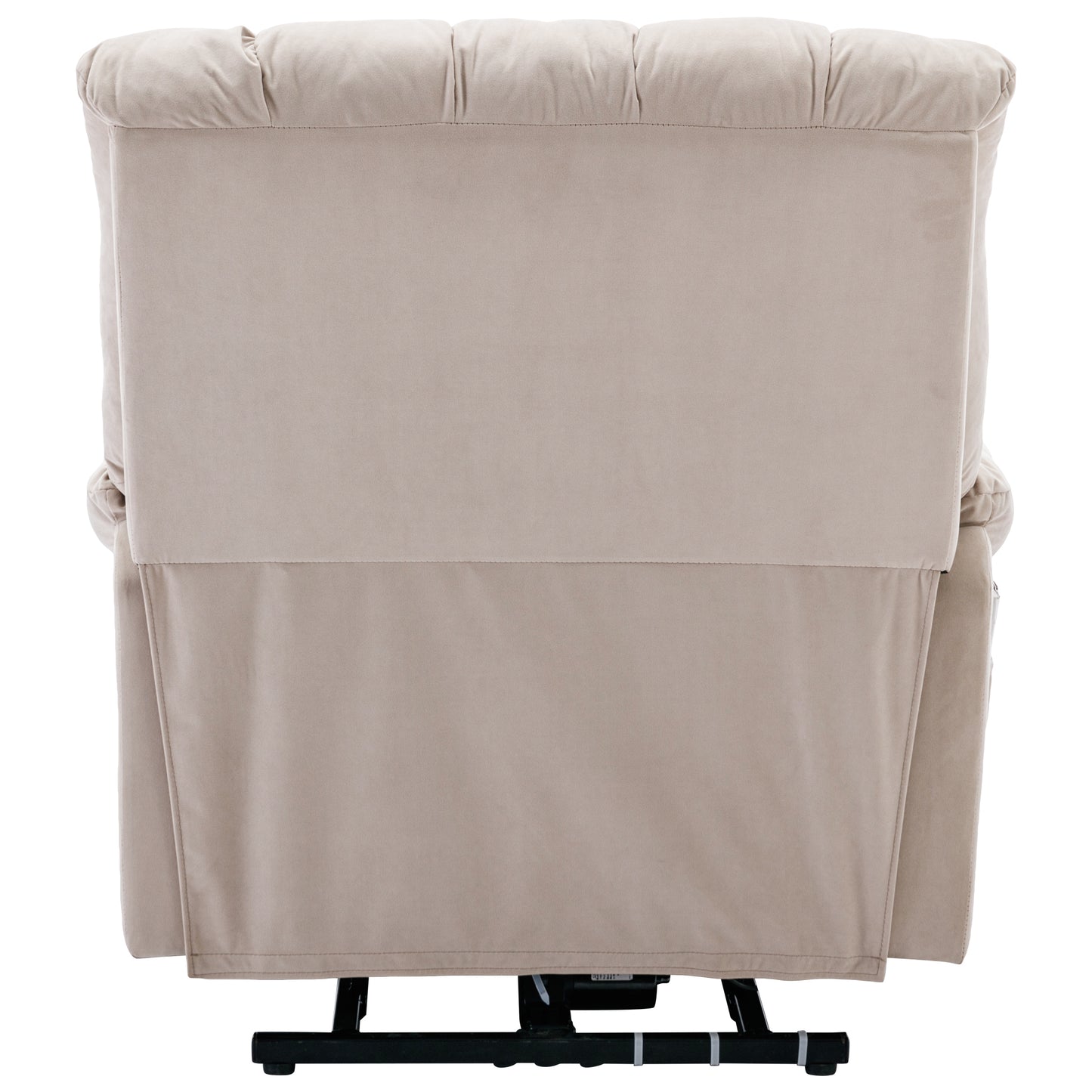 Parsons Power Recliner with Massage Function - Beige