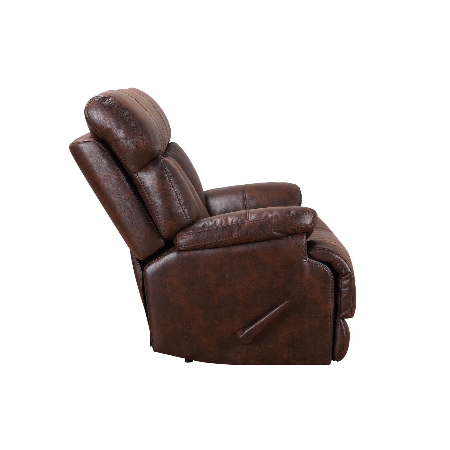 Foss Faux Leather Mannual Recliner