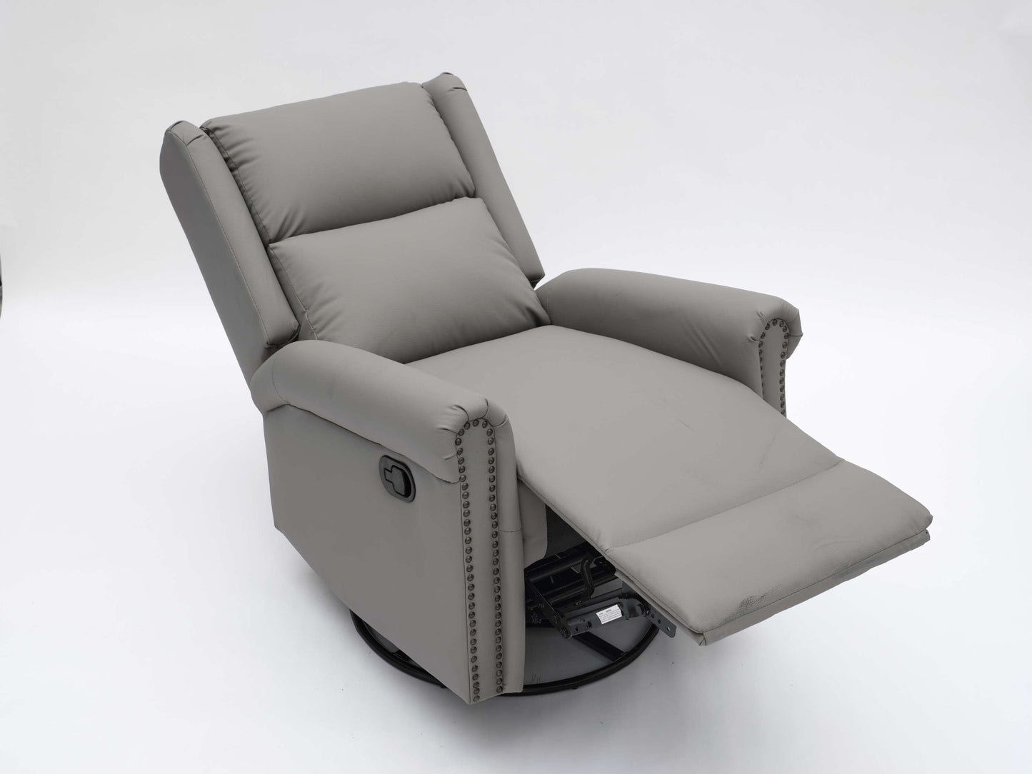 Daniela 360 Swivel Manual Recliner - Gray