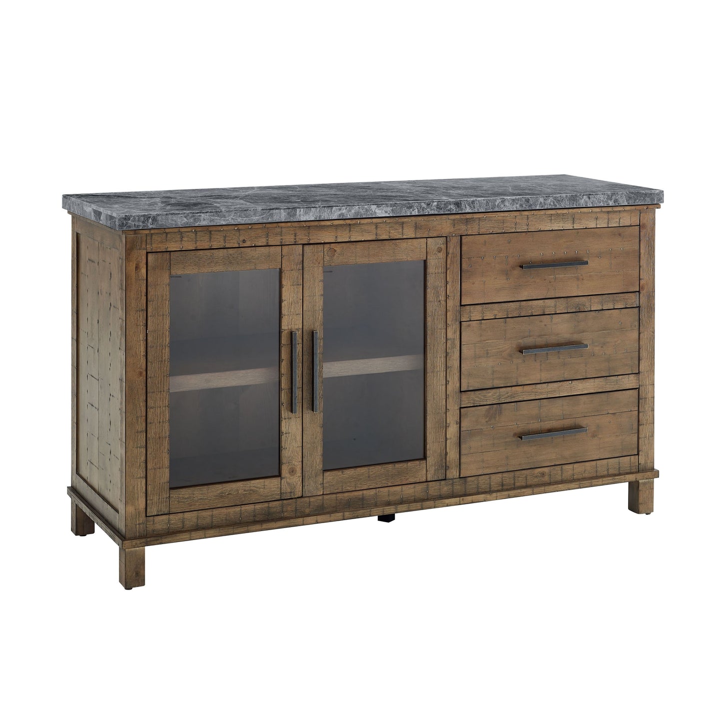 Grayson Gray Marble Top Server