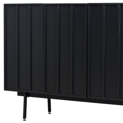 Coreen Storage Cabinet - Black