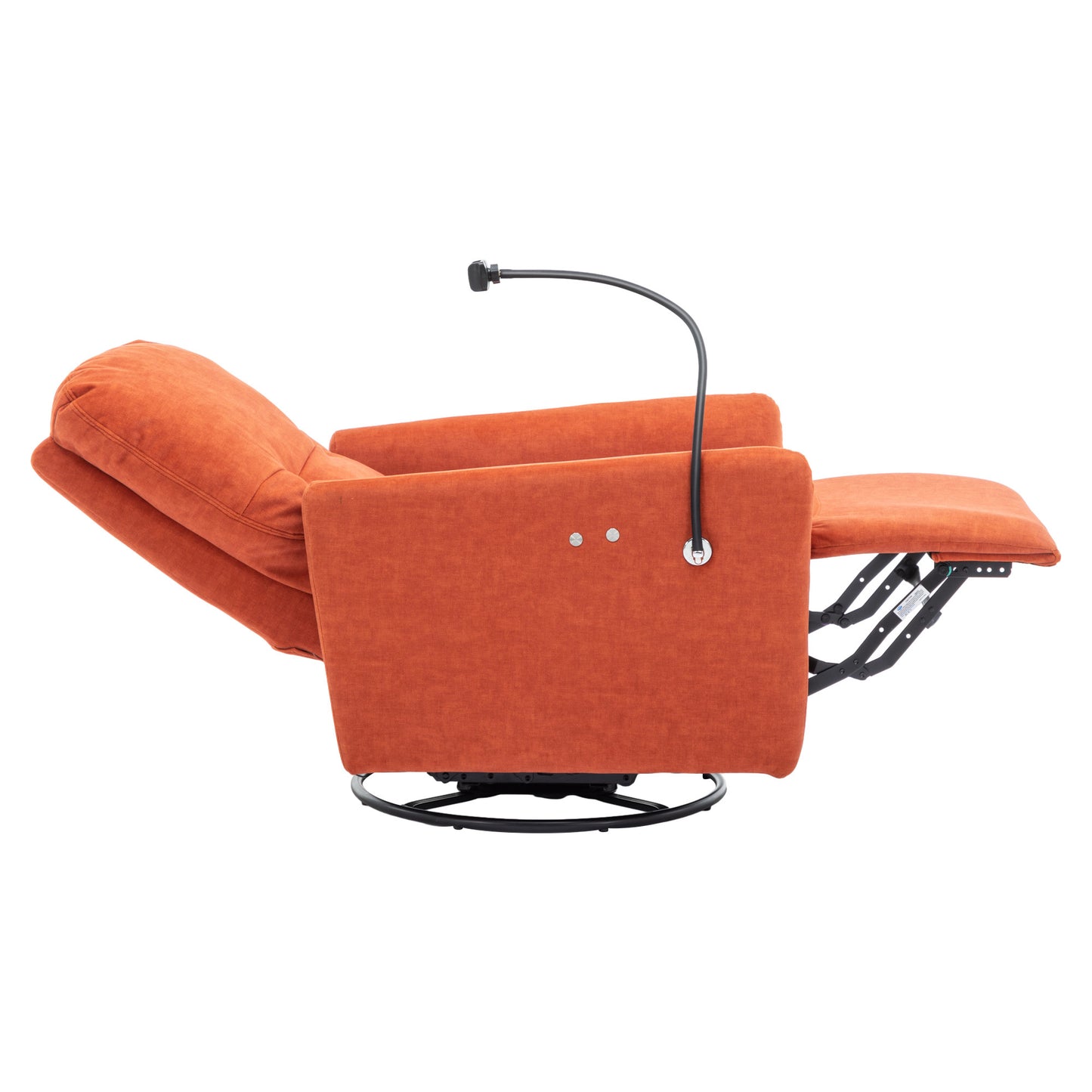 Dax Electric Rocking Motion Recliner - Orange