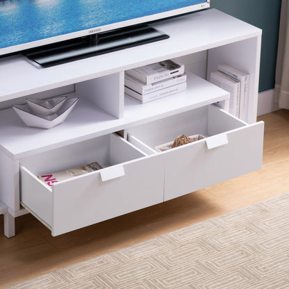 Boston TV Stand - White