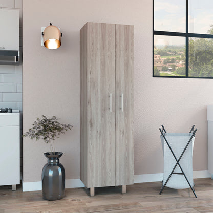 Nala Double Door Cabinet - Light Gray