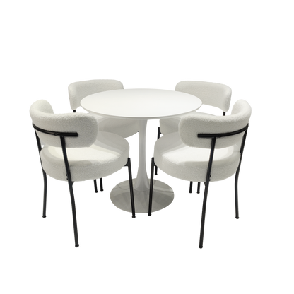 Charline Dining Chairs (Set of 2) - White