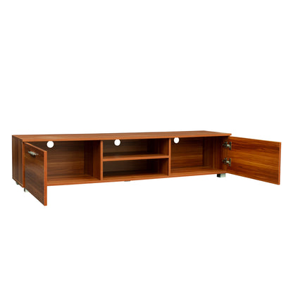 Jared TV Stand Media Console Entertainment Center - Walnut