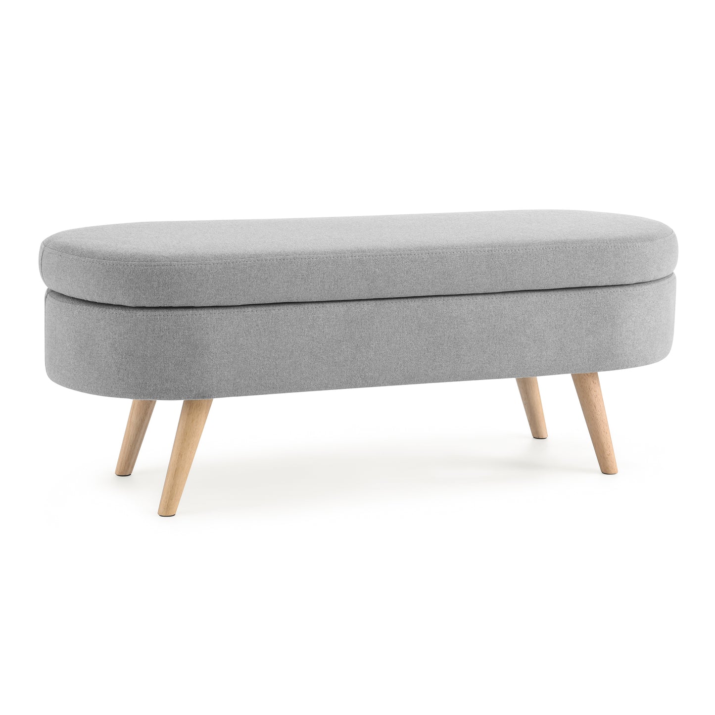 Amari Ottoman Storage Benches - Gray