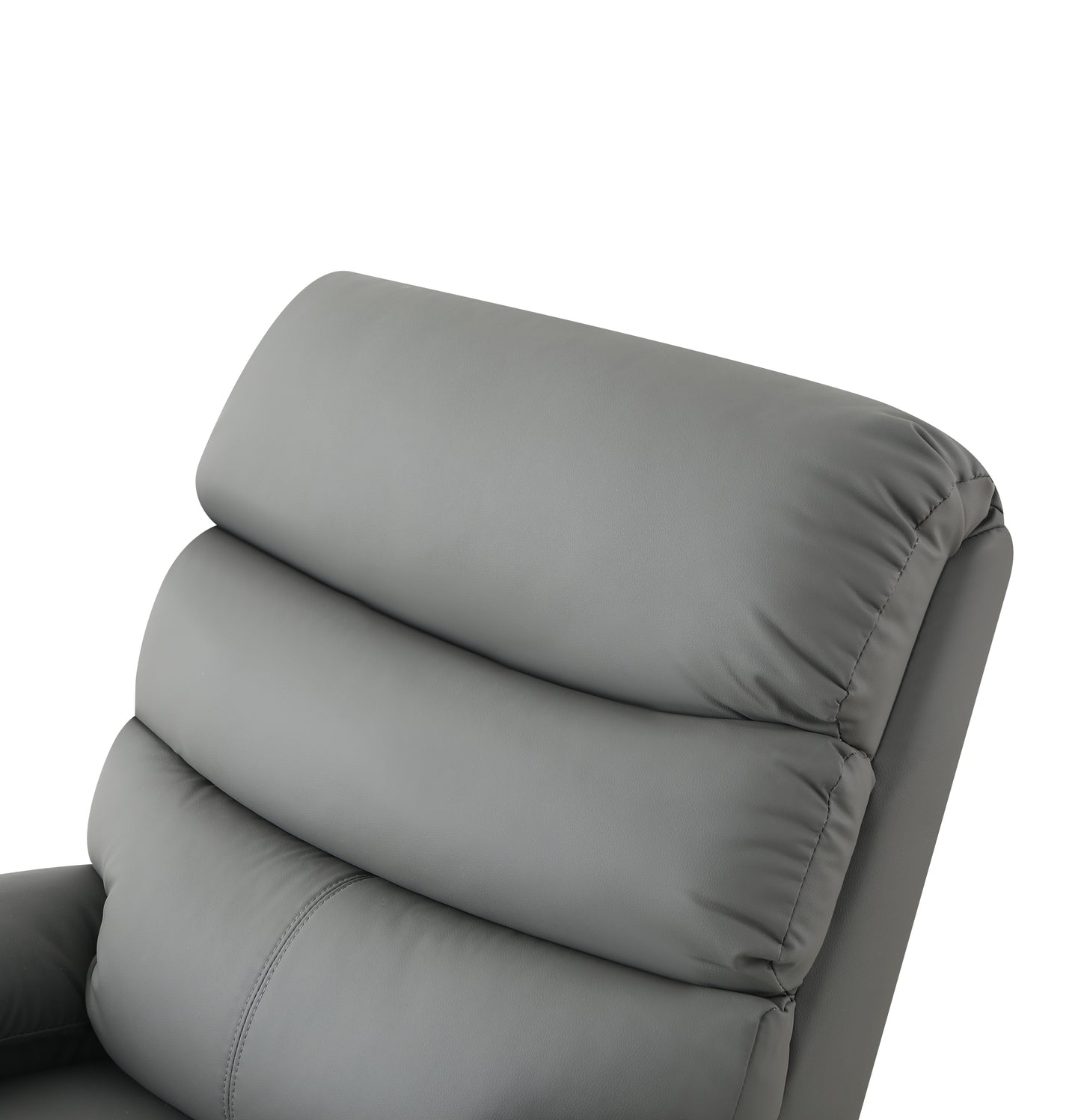 Lexi 360 Degree Swivel Rocking Recliner Chair - Gray