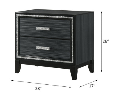 Haiden Nightstand - Black