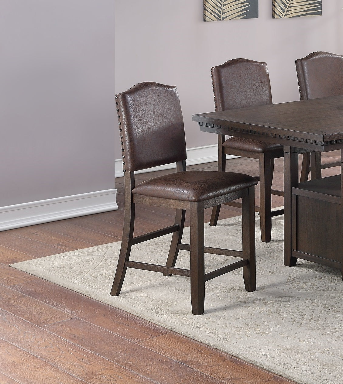 Mark Counter Height Dining Side Chair (Set of 2) - Espresso