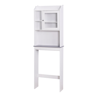 Hana Over The Toile Organization Wood Storage Cabinet - White