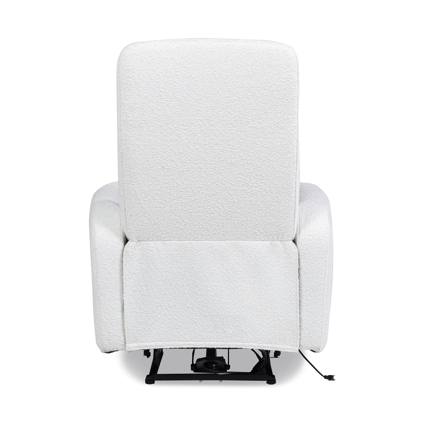 Bloomy High-Back Power Recliner Motion Chair - White