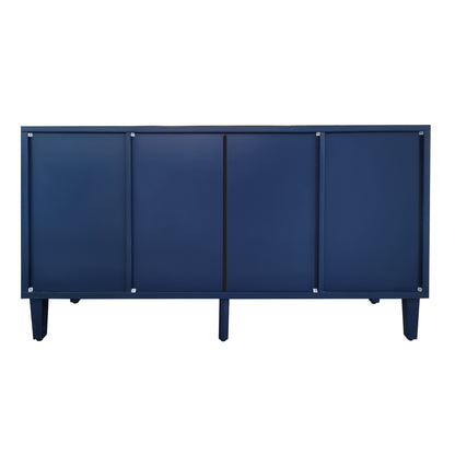 Kole 2-Door 3-Drawer Cabinet - Navy Blue