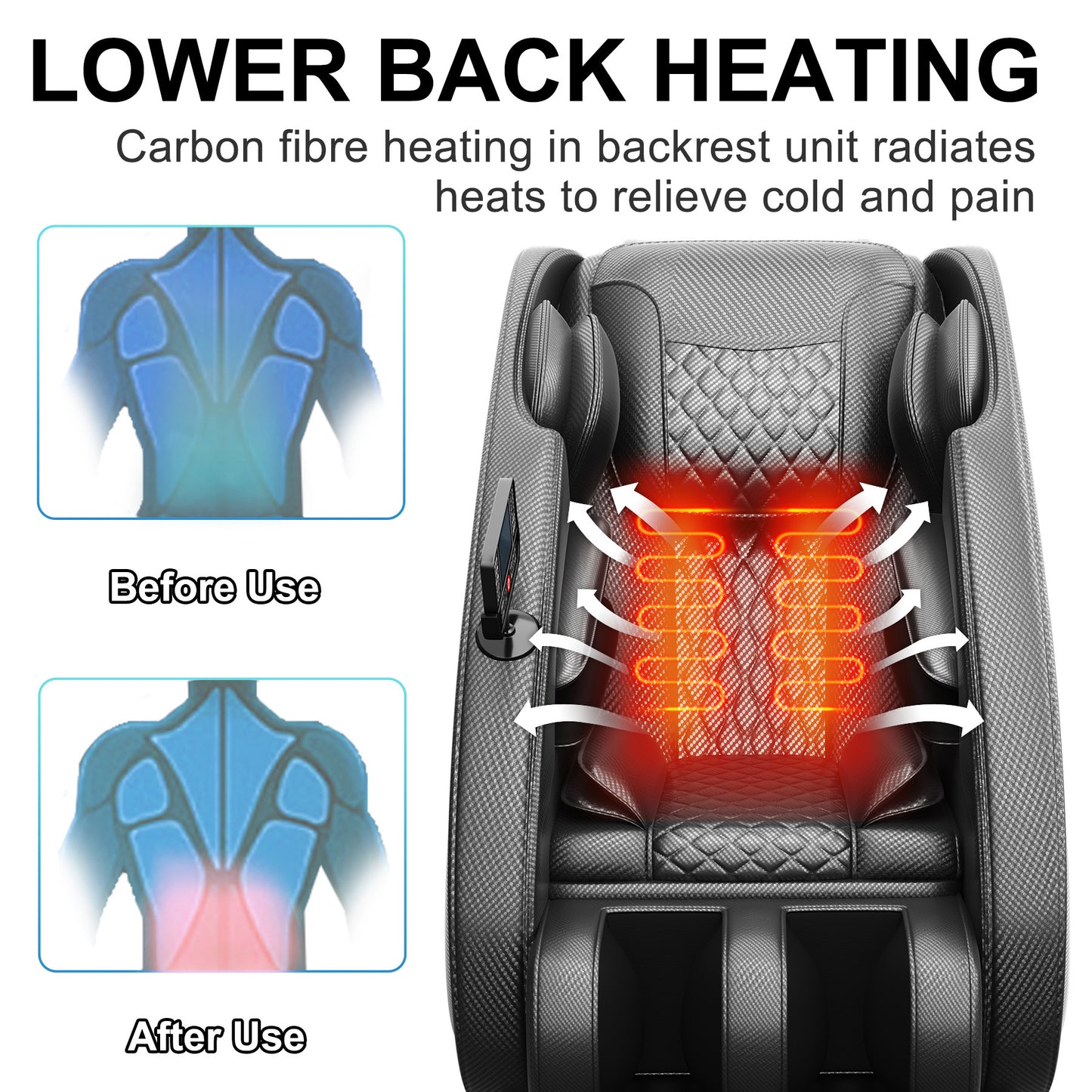 Zero One Massage Recliner with Zero Gravity Full Body Air Pressure