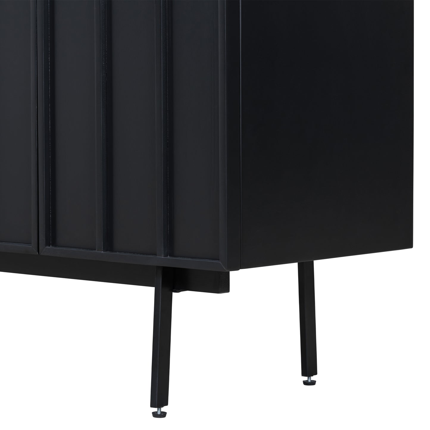 Coreen Storage Cabinet - Black