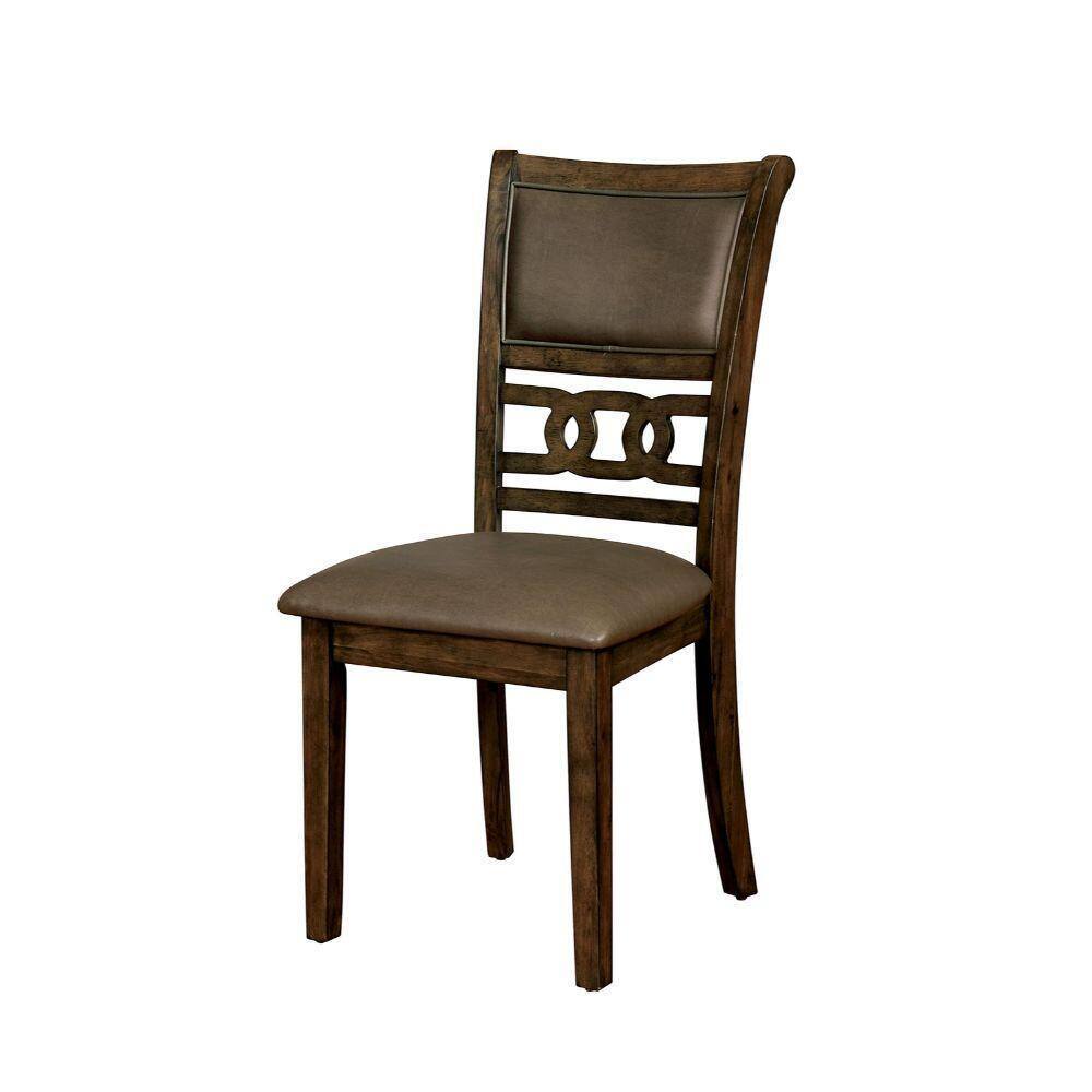 Watson Dining Chairs (Set of 2) - Walnut+Warm Gray