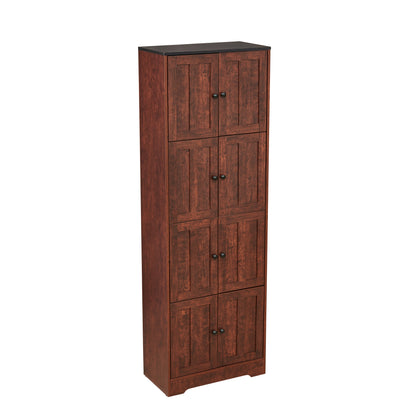 Moore Tall Storage Cabinet - Walnut