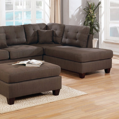 Trova 3 Pcs Modular Sofa Set  - Gray Coffee