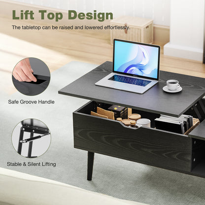 Hanna Lift Top Coffee Table - Black