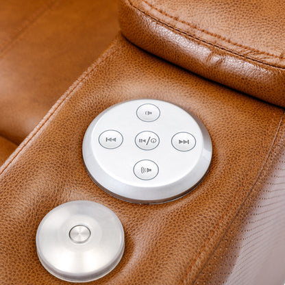 Orbit Power Motion Recliner -  Light Brown