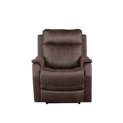 Nest  Compact Dual-Power Recliner - Walnut