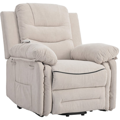 Celestial Power Lift Massage Recline Chair - Beige