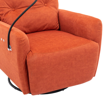 Dax Electric Rocking Motion Recliner - Orange