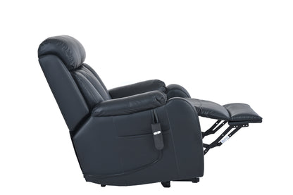 Rios PU Lift Chair Recliner - Black