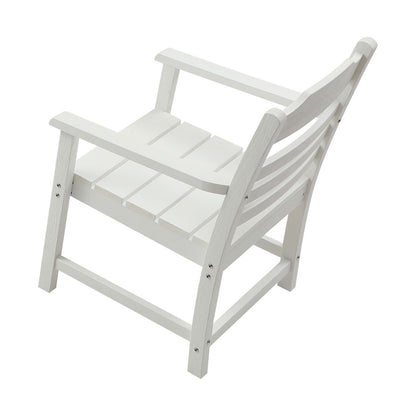 Erna Patio Dining Chair (Set of 2) - White