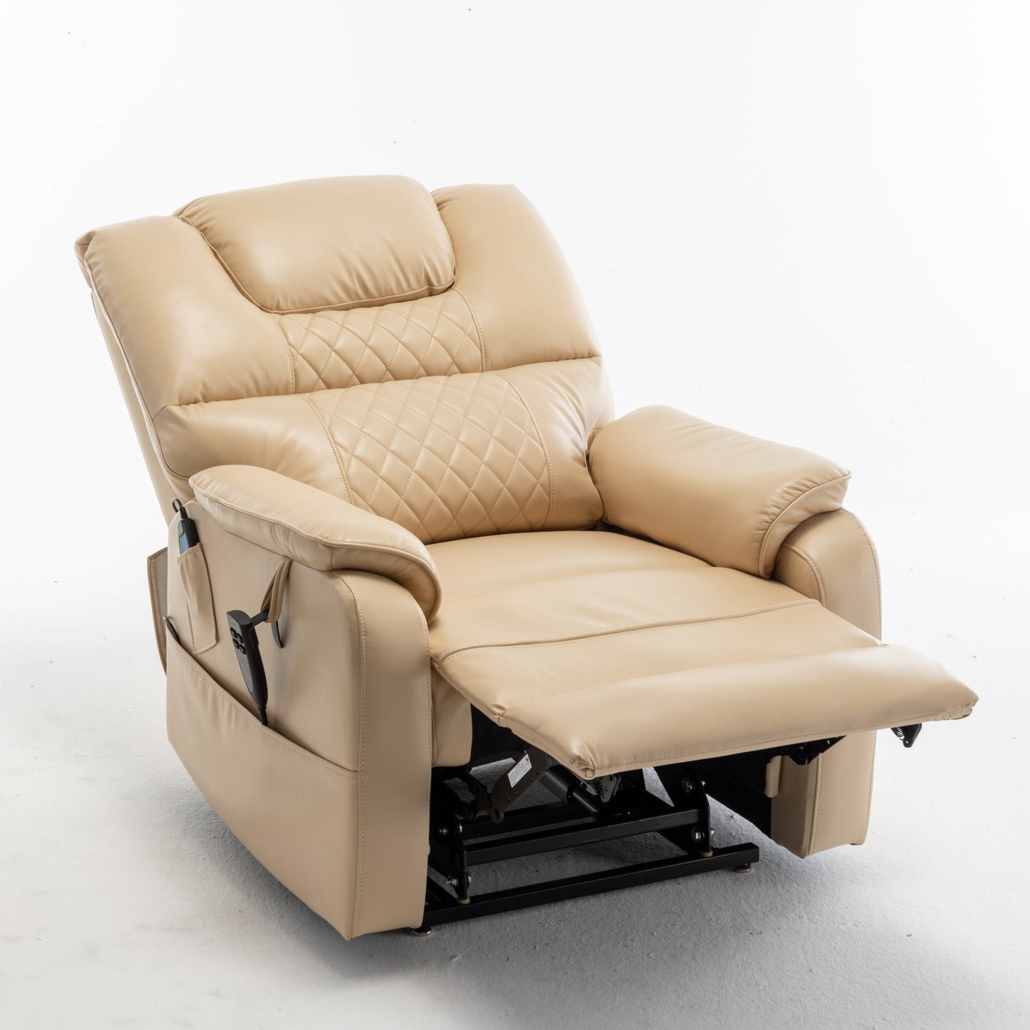 Eriga Power Lift Recliner Chair (180 degree lying flat) - Beige