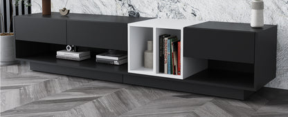 Moka Sleek TV Stand - Black