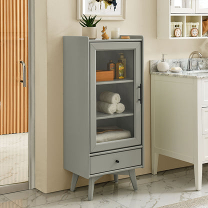 Warner Bathroom Storage Cabinet - Gray