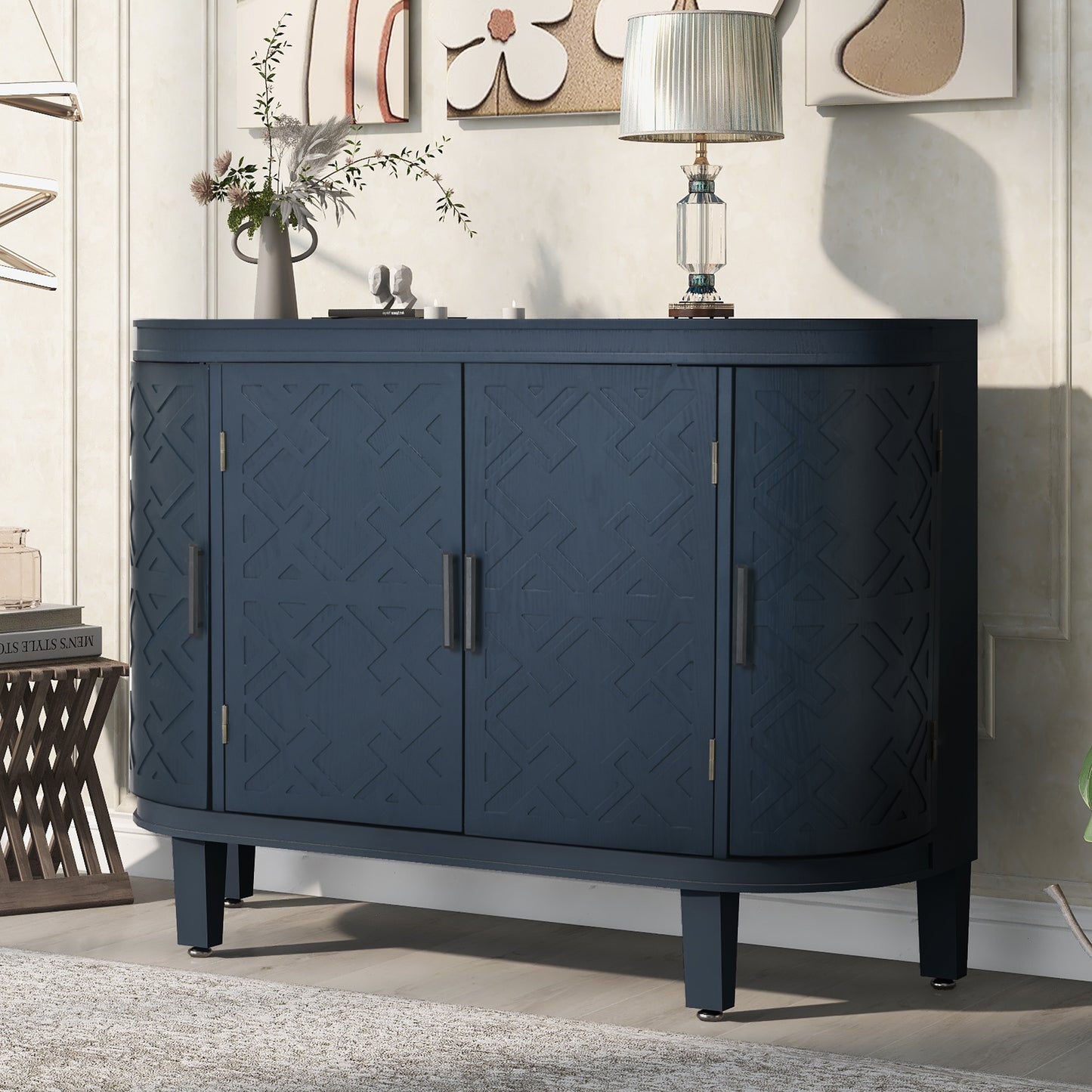 Tamra Sideboard Accent Cabinet - Blue