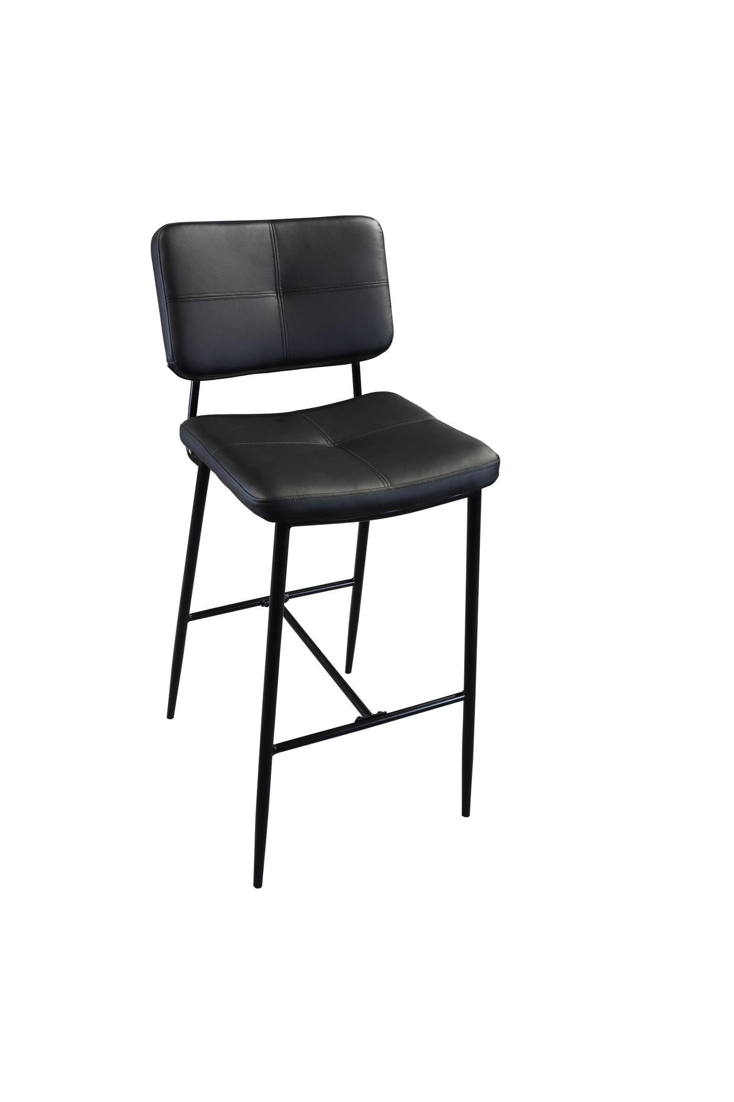 Lean Bar Stools   - Black  Set of 2