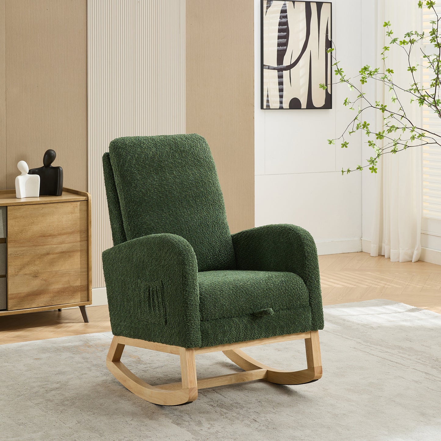 Lester One Rocking Chair - Green