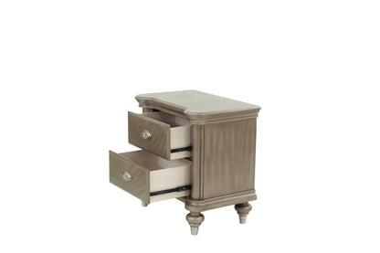 Collett II Nightstand - Champagne